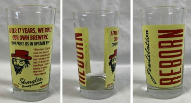 Shmaltz Brewing Co Upstate NY Beer Glass 10 oz Jewbelation 17 Reborn