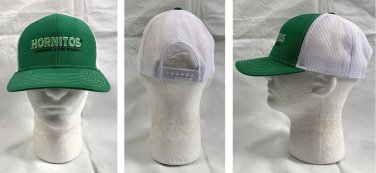 Hornitos Tequila Trucker Snapback Baseball Hat Mens Green White Mesh Embroidered