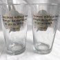 2 Free State Beer Pint Glasses Kansas Without Beer Things Do Not Go As Well