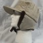 Langenberg Hat Co Mens Medium Trapper Hat Beige USA Made Quilted