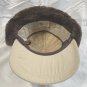 Langenberg Hat Co Mens Medium Trapper Hat Beige USA Made Quilted