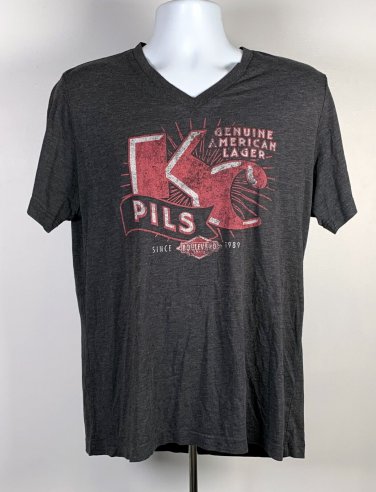 Boulevard Brewing Co KC Pils American Lager Beer T Shirt Mens Large