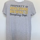 Property of Boulevard Brewing Co  Sampling Dept Kansas City T Shirt Mens Large