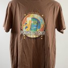 Porthole Pilsner Bottled in Paradise Take it to the Hole T Shirt Mens XL Beer