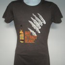 Jim Beam Honey Bourbon T Shirt  Womens small May Attract bears cotton/poly blend