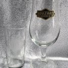 2 New Boulevard Brewing Beer Glasses 6 oz Taster 12 oz Stemmed