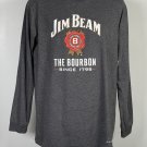 Jim Beam Bourbon Whiskey The Next Round ESPN Long Sleeve T Shirt Mens Large