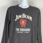 Jim Beam Bourbon Whiskey The Next Round ESPN Long Sleeve T Shirt Mens Large