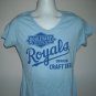 Boulevard Brewing Co Royals Official Craft Beer V Neck t shirt Womens Small