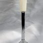 Ekco Slotted Chromium Plated Spoon Stainless Steel 12" White Plastic Handle