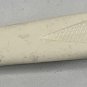 Ekco Slotted Chromium Plated Spoon Stainless Steel 12" White Plastic Handle