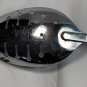 Ekco Slotted Chromium Plated Spoon Stainless Steel 12" White Plastic Handle