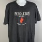 Pendleton Whisky Let'er Buck T Shirt Mens XXL Cotton Polyester Blend
