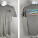 Crabby's Dockside Clearwater Beach T Shirt Mens Medium Gray