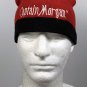 Captain Morgan Rum Beanie Hat Embroidered Red & Black