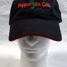 Pepperjax Grill Philly Cheesesteak Baseball Hat Mens Black Embroidered