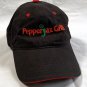 Pepperjax Grill Philly Cheesesteak Baseball Hat Mens Black Embroidered