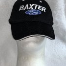 Baxter Ford Baseball Hat Mens Black Embroidered Polyester Hook & Look Strap