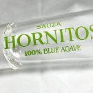 New Sauza Hornitos Tequila Tall Shot Glass 2 oz Blue Agave Shooter