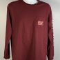 Vineyard Vines Long Sleeve Pocket T Shirt Mens Large Football Whale Logo