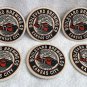 6 New Boulevard Brewing Co Cardboard Drink Coasters 4" Beer Kansas City