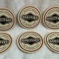 6 New Boulevard Brewing Co Cardboard Drink Coasters 4" Beer Kansas City