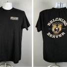 Belching Beaver Brewery Beer T Shirt Mens Large Cotton