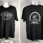Cabo Wabo Tequila La Mesa Mexican Restaurant T Shirt Mens XL Cotton Black 50/50