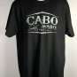 Cabo Wabo Tequila La Mesa Mexican Restaurant T Shirt Mens XL Cotton Black 50/50