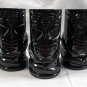 3 New Kraken Black Spiced Rum Plastic Tiki Mugs Black Octopus Party