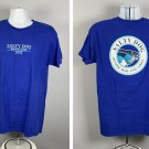 Salty Dog Oyster Bar & Grill Boston Mass 1972 T Shirt Mens Large Blue