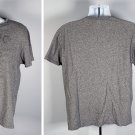 Polo Ralph Lauren Distressed Indian Chief Logo T Shirt Mens Medium Gray Cotton