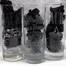 3 New Jack Daniels Old No 7 Brand Tall Whiskey Glasses Different Designs 10 oz 3 New Jack Daniels Old No 7 Brand Tall Whiskey Glasses Different Designs 10 oz