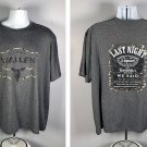 Morgan Wallen Las Night  We Let the Liquor Talk T Shirt Mens 3XL Polyester