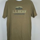 LL Bean Welcome to the Outside T Shirt Mens Large Tall Slightly Fitted Camper