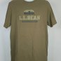 LL Bean Welcome to the Outside T Shirt Mens Large Tall Slightly Fitted Camper