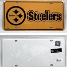 New Pittsburgh Steelers NFL Football Front Metal License Plate