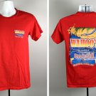 Wahoo's Bar & Grill Islamorada Florida Keys T Shirt Mens Small Beach Red