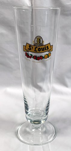 St Louis Tall Fluted Beer Glass Kriek Peche Framboise 0,25 l RC