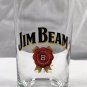 New Etched Jim Beam Bourbon Whiskey Tall Rocks Glass 12 oz