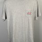 Vineyard Vines Whale Beach Sunglasses Visor Logo Pocket T Shirt Men Large Gray