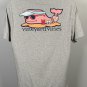 Vineyard Vines Whale Beach Sunglasses Visor Logo Pocket T Shirt Men Large Gray