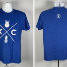 Hawaiian Bros Island Grill T Shirt Mens Medium KC Royals Baseball Logo