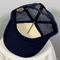 Vintage Miller Lite Beer Baseball Snapback Trucker Hat Mens M/L Navy Blue