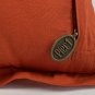 Pier 1 Fall Autumn Pumpkin Goard Embroidered Jute Beaded Throw Pillow 12" x 18"
