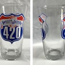 Sweet Water Brewing Co 420 Beer Pint Glass 14 oz