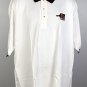 New Iowa Paint Polo Golf Shirt Mens 2XL Embroidered White Cotton