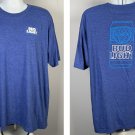 Bud Light Neon Beer can Logo T Shirt Mens XXL Budweiser 50/50