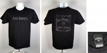 Jack Daniels Old No 7 Brand Whiskey Field Tester T Shirt Mens Medium Black