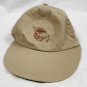 Vintage Camel Cigarettes Baseball Hat Mens Embroidered Tan Cotton Polyester